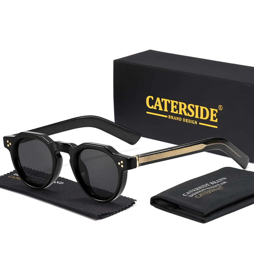 CATERSIDE Atelier Round – lunettes de soleil rondes épaisses – photo 18