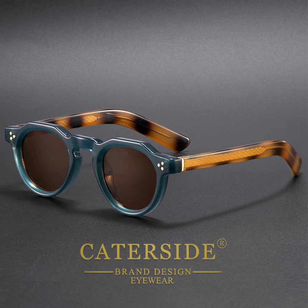 CATERSIDE Atelier Round – lunettes de soleil rondes épaisses – photo 8