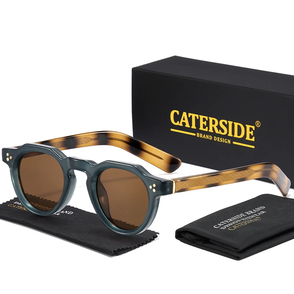 CATERSIDE Atelier Round – lunettes de soleil rondes épaisses – photo 23