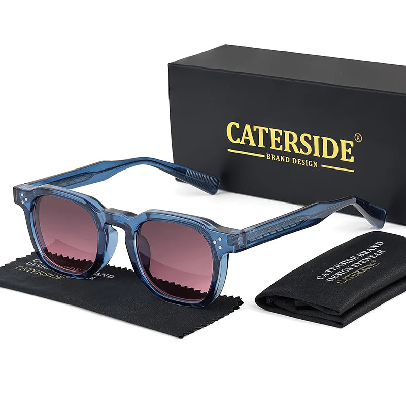 CATERSIDE™ Lunettes Carrées Compactes – Monture Petite, Style Moderne Unisexe | Protection UV400 & Confort Léger
