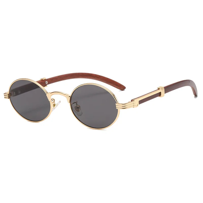 Lunettes de Soleil Rondes Vintage Luxe – Signature Caterside
