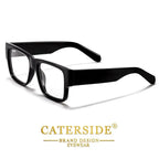 CATERSIDE® Bold Clear™ — Monture carrée épaisse