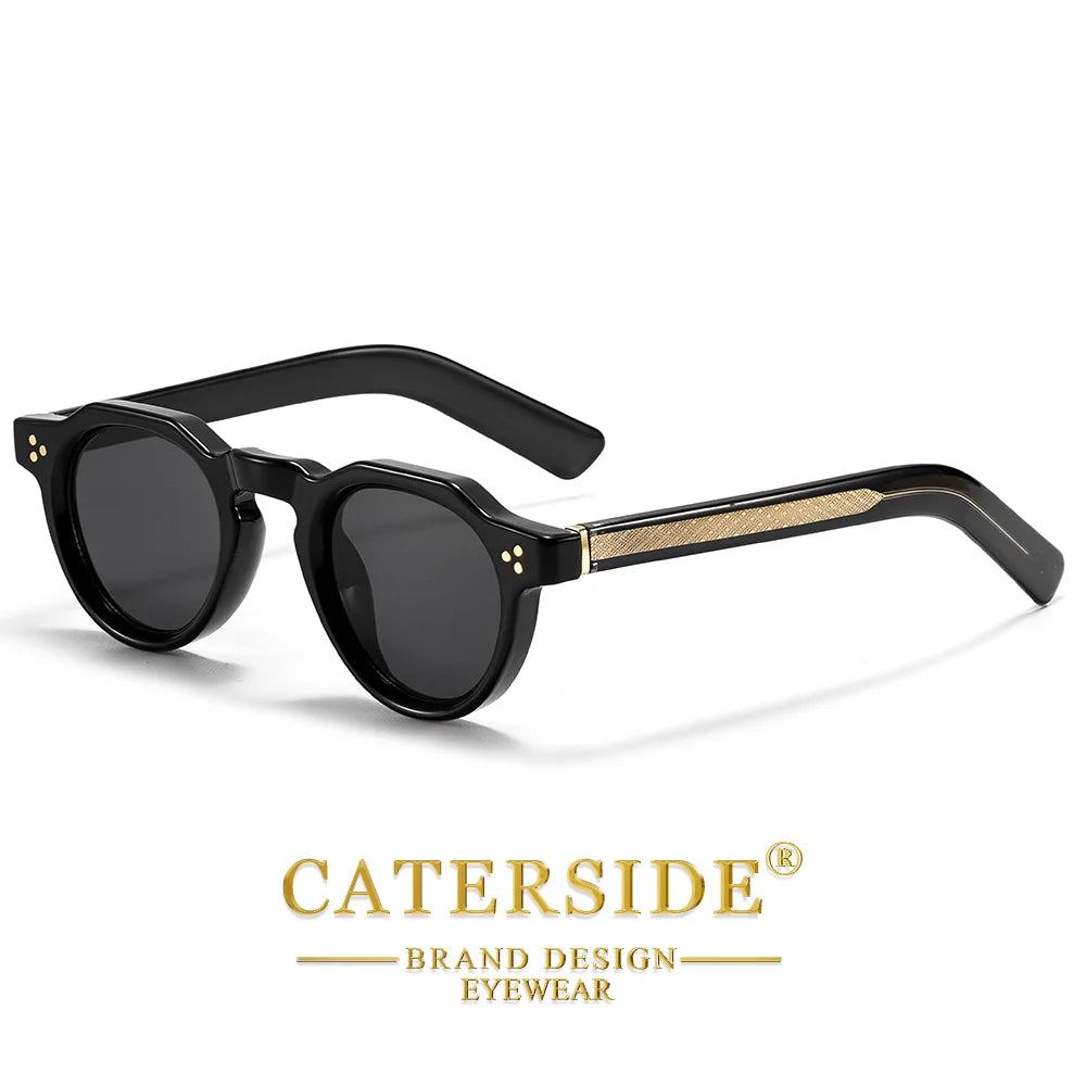 CATERSIDE Atelier Round – lunettes de soleil rondes épaisses – photo 12
