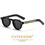 CATERSIDE Atelier Round – lunettes de soleil rondes épaisses – photo 12