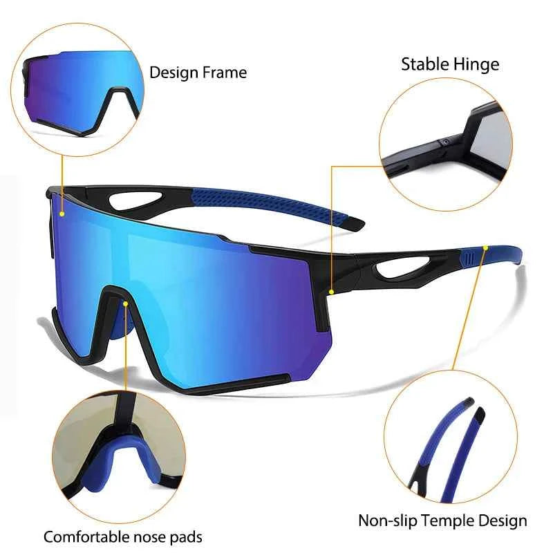 Lunettes de Soleil Sport Polarisées UV400 | Cyclisme & Outdoor | Caterside Eyewear