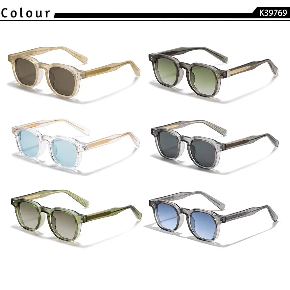 Gafas de sol cuadradas UV400 Caterside – Tendencia hombre mujer – Gafas de moda prémium