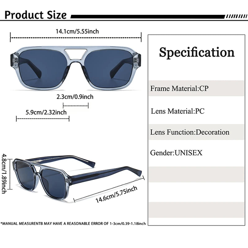 CATERSIDE Horizon – lunettes de soleil double pont – photo 4