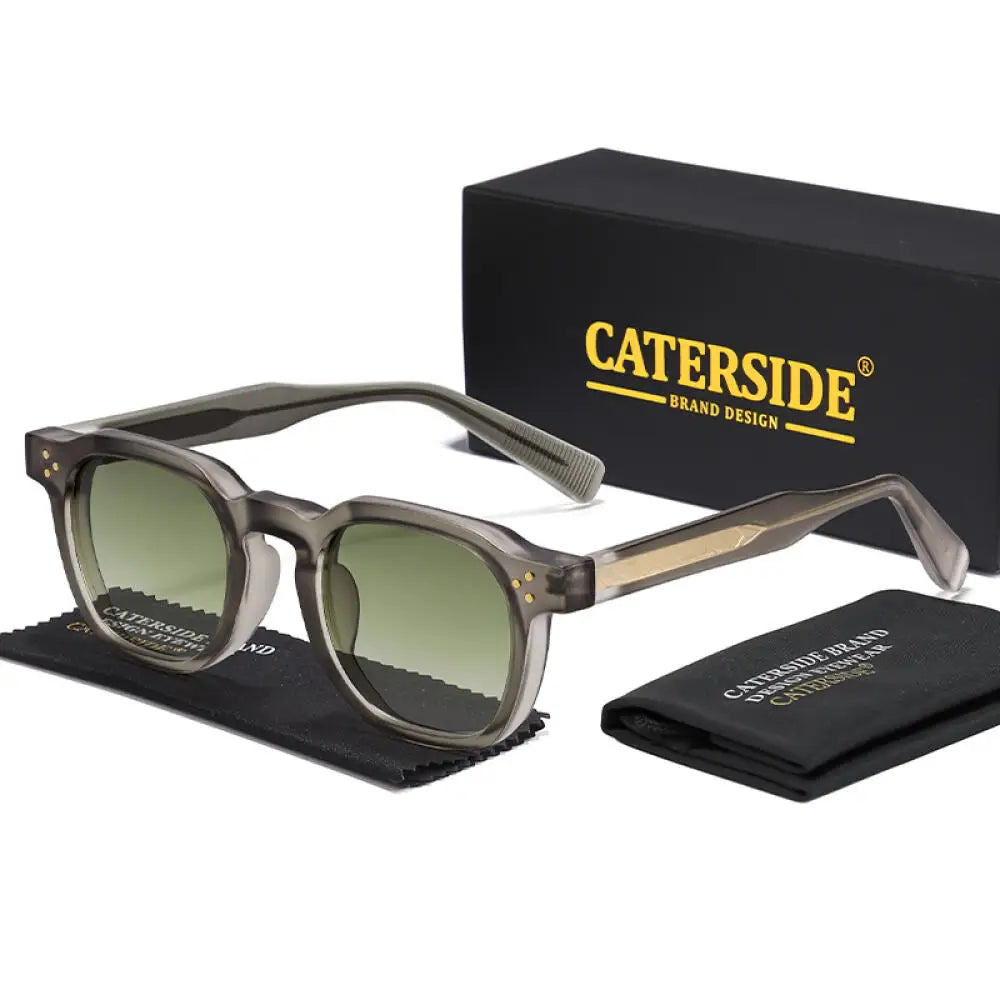 Gafas de sol cuadradas UV400 Caterside – Tendencia hombre mujer – Gafas de moda prémium