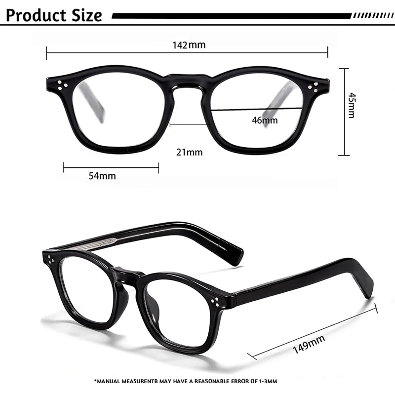 CATERSIDE® Studio Clear™ — Monture carrée anti-lumière bleue