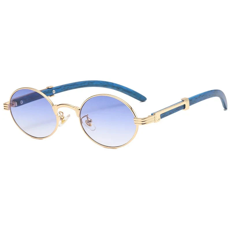 Lunettes de Soleil Rondes Vintage Luxe – Signature Caterside
