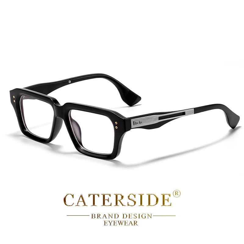 Lunettes Anti Lumière Bleue CATERSIDE™ – Monture Vintage Premium Unisexe | Confort Écran & Design Élégant