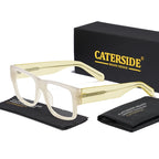 CATERSIDE® Bold Clear™ — Monture carrée épaisse