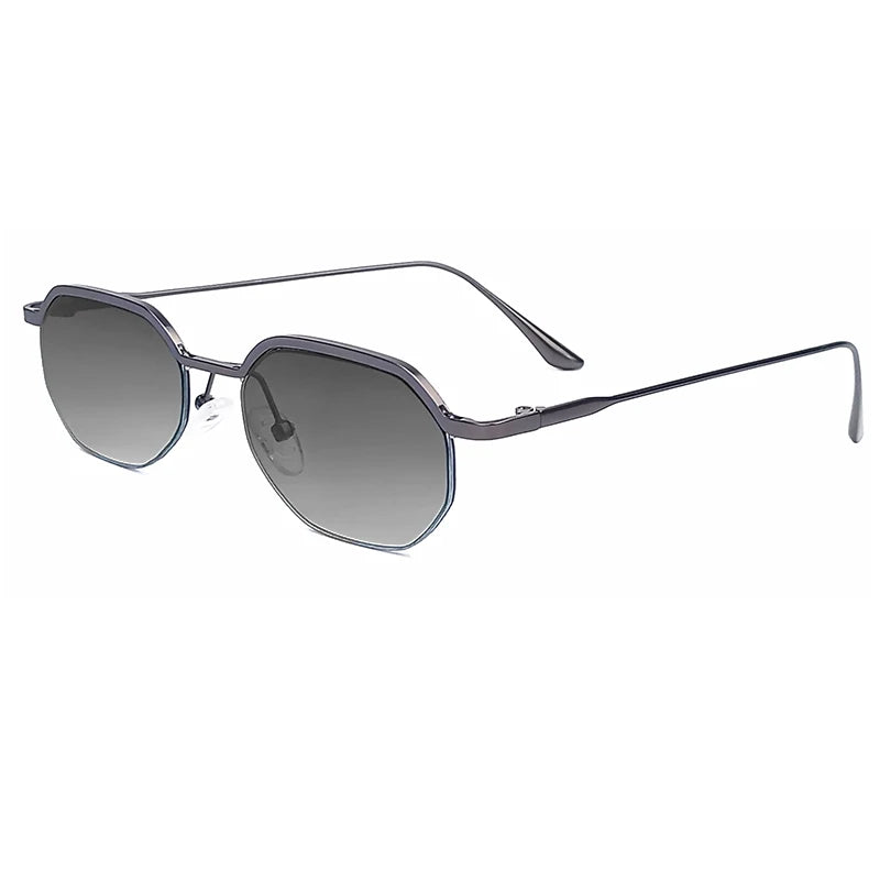CATERSIDE Prism – lunettes de soleil polygonales en métal – photo 18