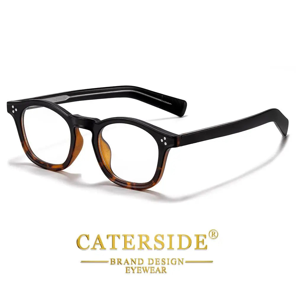 CATERSIDE® Studio Clear™ — Monture carrée anti-lumière bleue