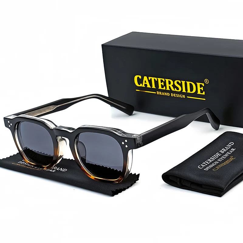 CATERSIDE™ Lunettes Carrées Compactes – Monture Petite, Style Moderne Unisexe | Protection UV400 & Confort Léger