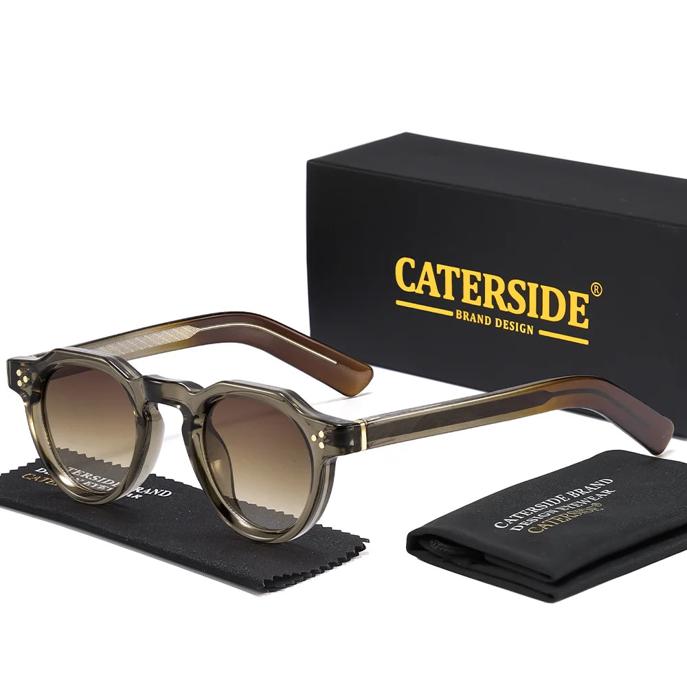 CATERSIDE Atelier Round – lunettes de soleil rondes épaisses – photo 20