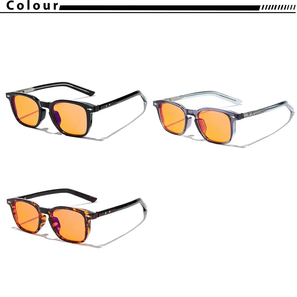 CATERSIDE® Focus Clear™ — Monture carrée anti-lumière bleue