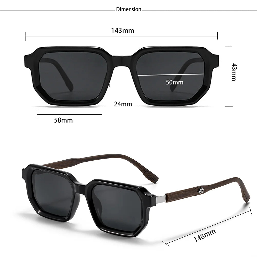 Gafas de sol redondas retro CATERSIDE – UV400 – Estilo vintage unisex 