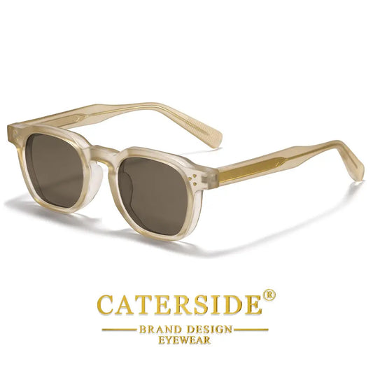 Caterside Eyewear Lunettes de soleil carrées UV400 – Lunettes tendance homme femme – Sunglasses fashion premium