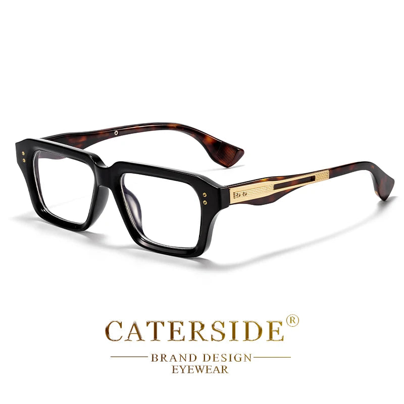 Lunettes Anti Lumière Bleue CATERSIDE™ – Monture Vintage Premium Unisexe | Confort Écran & Design Élégant