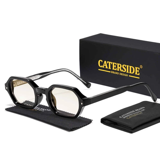 Lunettes de soleil Caterside™ Polygon Small – Élégance minimaliste & look tendance