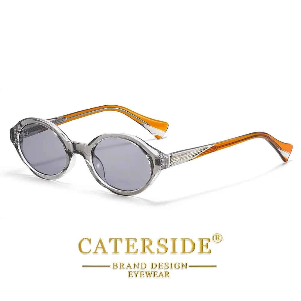 Lunettes de Soleil Ovales Rétro UV400 | Style Vintage Premium | Caterside Eyewear