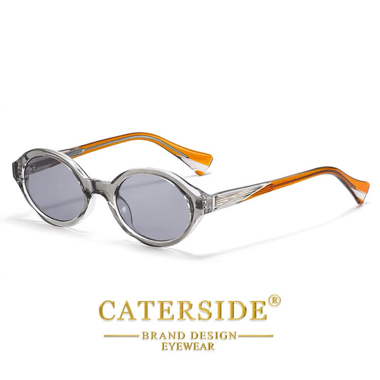 Lunettes de Soleil Ovales Rétro UV400 | Style Vintage Premium | Caterside Eyewear