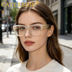 CATERSIDE® Bold Clear™ — Monture carrée épaisse