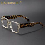 CATERSIDE® Bold Clear™ — Monture carrée épaisse