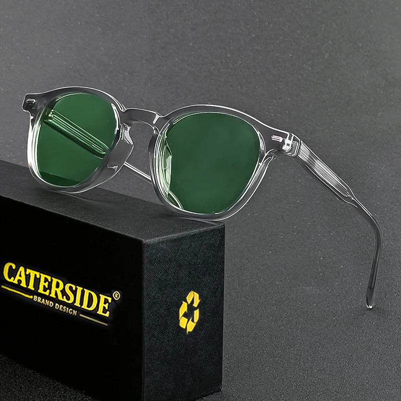 Caterside™ – Lunettes de soleil rondes polarisées (Homme & Femme)