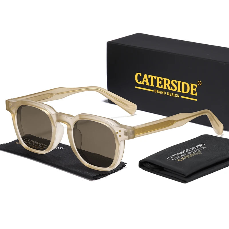 Gafas de sol cuadradas UV400 Caterside – Tendencia hombre mujer – Gafas de moda prémium