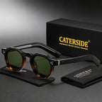 CATERSIDE Atelier Round – lunettes de soleil rondes épaisses – photo 1