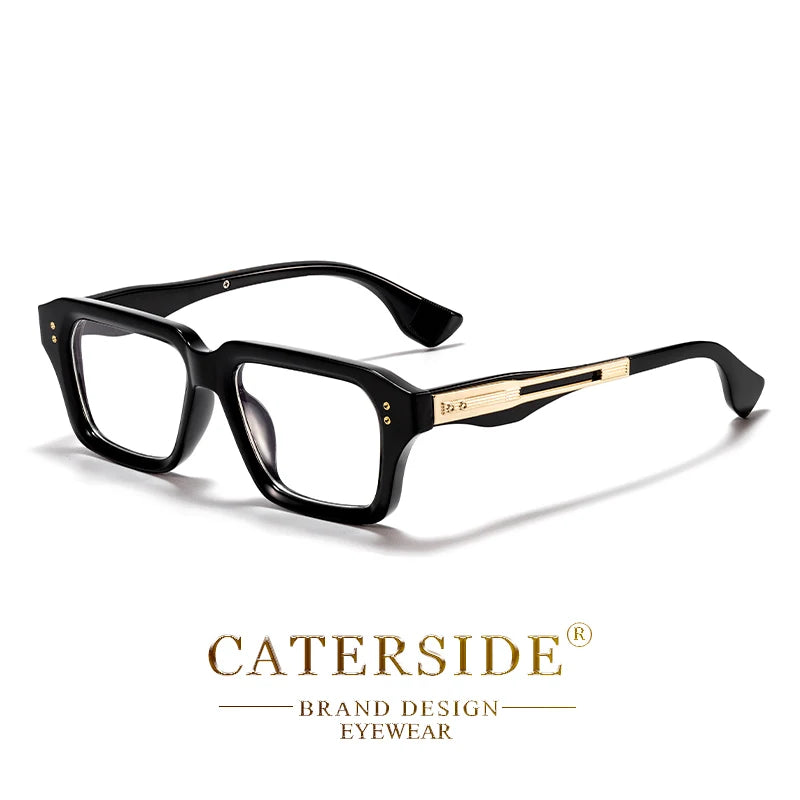Lunettes Anti Lumière Bleue CATERSIDE™ – Monture Vintage Premium Unisexe | Confort Écran & Design Élégant