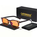 CATERSIDE® Focus Clear™ — Monture carrée anti-lumière bleue