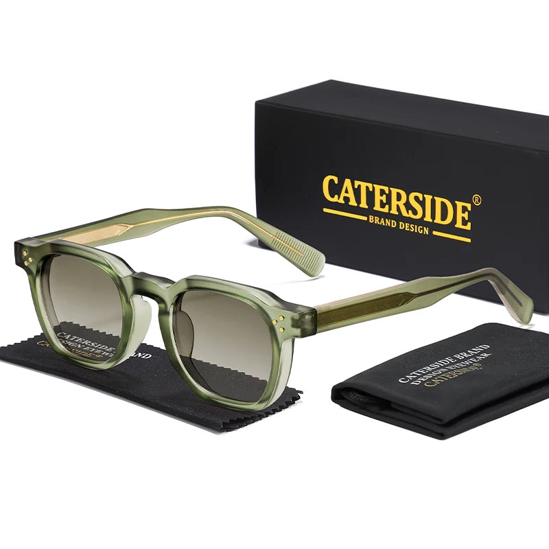 Gafas de sol cuadradas UV400 Caterside – Tendencia hombre mujer – Gafas de moda prémium