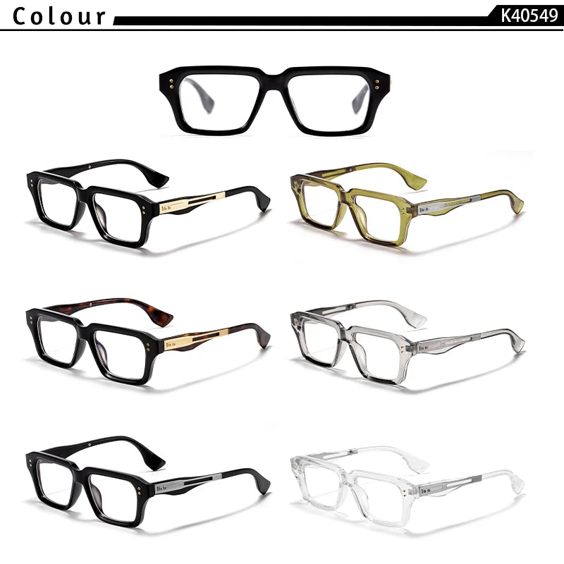 CATERSIDE® Lunettes anti lumière bleue monture vintage – Unisexe