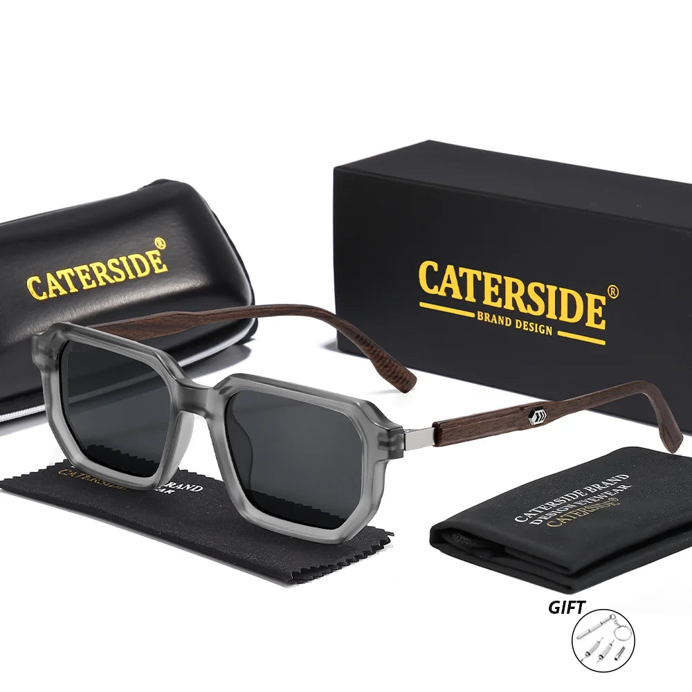 Gafas de sol redondas retro CATERSIDE – UV400 – Estilo vintage unisex 