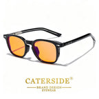 CATERSIDE® Focus Clear™ — Monture carrée anti-lumière bleue
