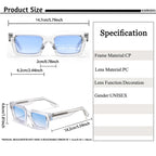 CATERSIDE® Pulse Edge™ — Lunettes de soleil rectangulaires UV400