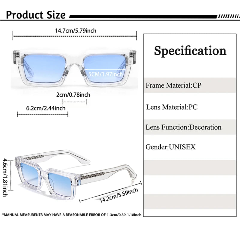 CATERSIDE® Pulse Edge™ — Lunettes de soleil rectangulaires UV400