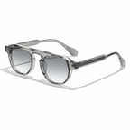 Lunettes de soleil rondes vintage punk – Homme UV400 – CATERSIDE